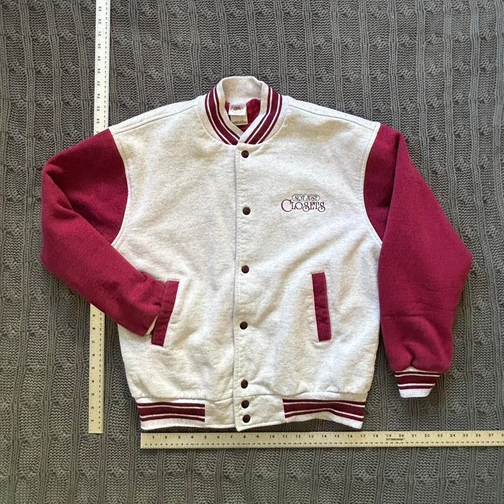 Fruit of the Loom "Not Just Closets" varsity jacket